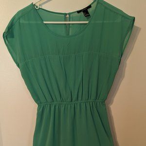 Forever 21 Teal Dress Size Small